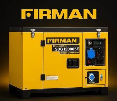 Firman SDG12000SE — generator held by LAMM Investment Company.